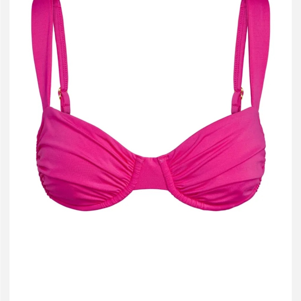 Monday Swimwear Pink Bikini Top